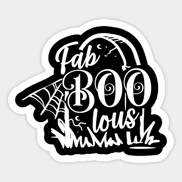 Fab BOO lous Sticker by VekiStore